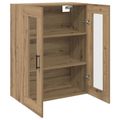 vidaXL Servírovacia skriňa Remeselný dub 69,5 x 34 x 90 cm