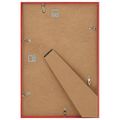 vidaXL Fotorámiky na stenu alebo stôl 10 ks červené 13x18 cm MDF