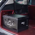 Skladací box NILS Camp NCB4006 2v1 s vekom a funkciou stola 50L