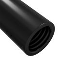 vidaXL Rukávové matice 12 ks Čierny M4 x 14,5 mm Kov