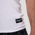 Tielko Persistence Ribbed White - GymBeam, veľkosť S
