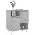 vidaXL Komoda betónovo sivá 60x35x70 cm spracované drevo