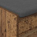 vidaXL Predsieňová lavica Staré drevo 103 x 38 x 45 cm