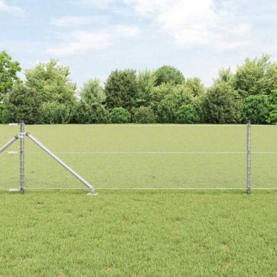 vidaXL Exteriérový hexagonálny plot s prístupovým stĺpikom 10 x 0,6 m