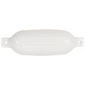 vidaXL Lodný nárazník 4 ks, biely Ø 16x58 cm, PVC
