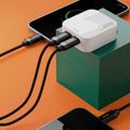 HAMA GaN, Rýchlonabíjačka, 2x USB-C PD/QC, 40W, bi