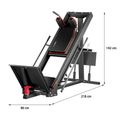 Leg-press / hacken drep HMS CM20 2v1