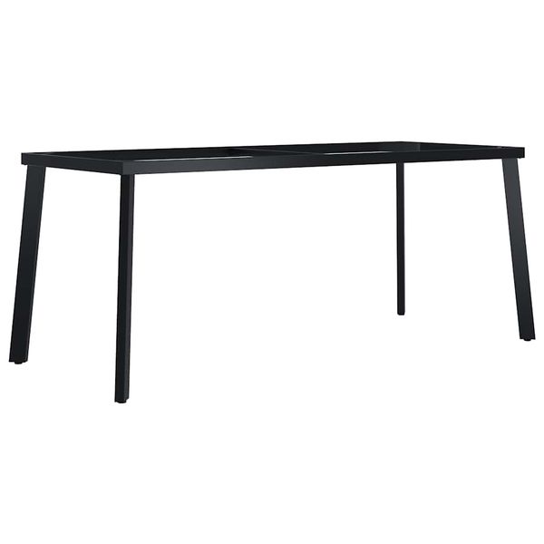 vidaXL Stolové nohy na jedálenský stôl, rám v tvare V 200x80x72 cm