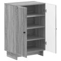 vidaXL Skriňa na topánky EDE 59,5 x 39,5 x 90 cm Kompozitné drevo