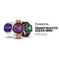 MANTA ALEXA Mini Smartwatch, Smart hodinky, biele
