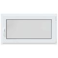 vidaXL Otočné a sklopné okno do suterénu RISOR 110 x 70 cm PVC a sklo