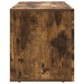 vidaXL TV skrinka ELST 100 x 35 x 40 cm Dymová dub Kompozitné drevo