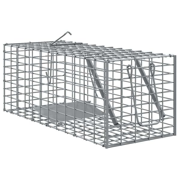 vidaXL Pasca na zvieratá Antracit 31 x 13 x 12 cm Oceľ