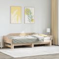 vidaXL Vysúvacia denná posteľ 90x190 cm masívna borovica