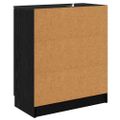 vidaXL Komody 2 ks Čierny dub 60 x 30 x 70 cm Kompozitné drevo