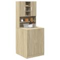 vidaXL Skrinka na práčku dub sonoma 70,5x24x90 cm