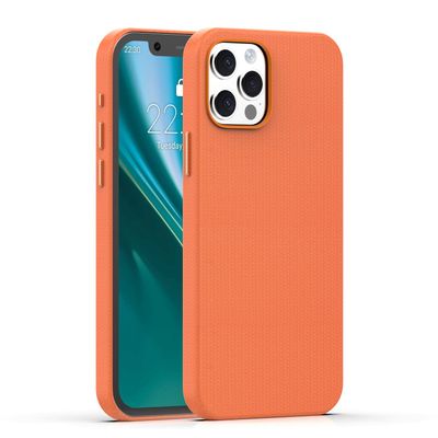 Obal Etteri Elegant Mag pre iPhone 12 / 12 Pro 6,1'' oranžový