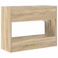 vidaXL Stojan na slnečník Sonoma dub 65 x 24 x 50 cm Kompozitné drevo