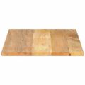 vidaXL Stolová doska 70x50x3,8 cm obdĺžniková mangový masív