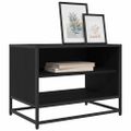 vidaXL TV jednotky 61 x 40 x 46 cm Čierny dub Kompozitné drevo