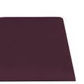 vidaXL Nástenné panely 12 ks fialové 60x15 cm látkové 1,08 m²