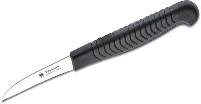 Spyderco K09PBK Mini Paring Knife kuchynský nôž 5,7 cm, čierna, polypropylén