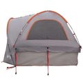 vidaXL Auto Stan 200 x 170 x 170 cm Šedá a oranžová Polyester a oceľ