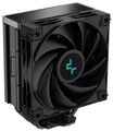DEEPCOOL chladic AK400 Zero Dark / 120mm fan / 4x tepelné trubice / PWM / pre Intel i AMD / kompletný čierny Chladic, pre CPU, pre Intel i AMD, socket 1700, 1200, 115x, AM5, AM4, 220W TDP, 120mm ventilátor, 4 tepelné trubice, PWM