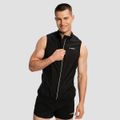Pánska bežecká vesta Pulse X Black - GymBeam, veľkosť L
