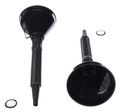 Sada lievikov na olej s hubicou a filtrom MECHANIC FUNNEL SET 1, 2 ks SIXTOL