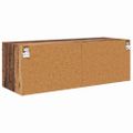 vidaXL Nástenná skrinka 102 x 37 x 35 cm Kompozitné drevo Staré drevo