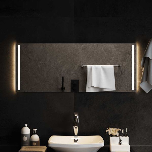 vidaXL LED kúpeľňové zrkadlo 100x40 cm