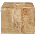 vidaXL TV skrinka na stenu 100x32x25 cm masívne drevo hrubé mango