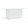 vidaXL Konferenčný stolík, biely 102x55,5x40 cm, kompozitné drevo
