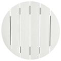 vidaXL Barový stôl Biela 55 x 55 x 107 cm Polyetylén