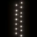 vidaXL Kompaktná LED reťaz, 400 diód, studená biela 13 m, PVC