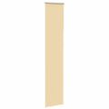 vidaXL Roleta Zatemnenie Béžová 60x210 cm Šírka látky 55,7cm Polyester