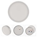 LED prisadené svietidlo, kruhové, biele, 21W, CCT