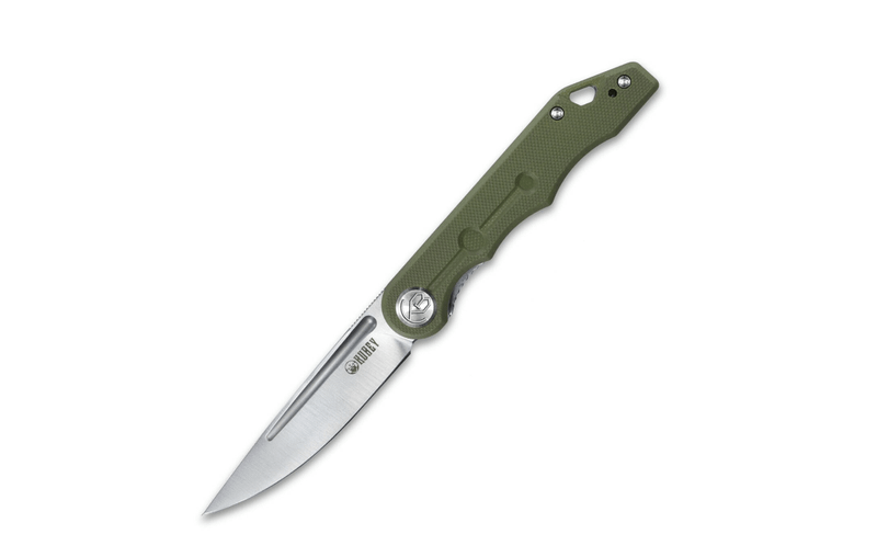 Kubey KU2101D Mizo elegantný vreckový nôž 8 cm, zelená farba, G10