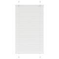 vidaXL plisovaná roleta biela 80x100 cm šírka látky 79,4 cm