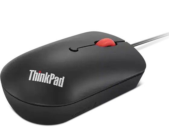 Lenovo ThinkPad/Cestovný/Optický/2 400 DPI/Drátový USB/Čierna