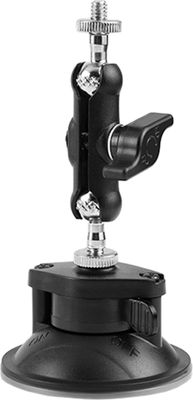 PULUZ Magic Arm Tripod Suction Cup Holder (čierny)