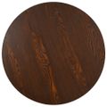 vidaXL Bistro stolík tmavohnedý 80 cm MDF