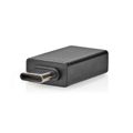Adaptér NEDIS CCGB64915BK USB-C (M) - USB 3.0 (F) OTG, 5Gbps