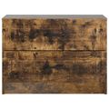 vidaXL Nočný stolík Dymový dub 62 x 34,5 x 44,5 cm Kompozitné drevo