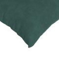 vidaXL Vankúše na pohovku 2 pcs Tmavozelená 80 x 40 cm