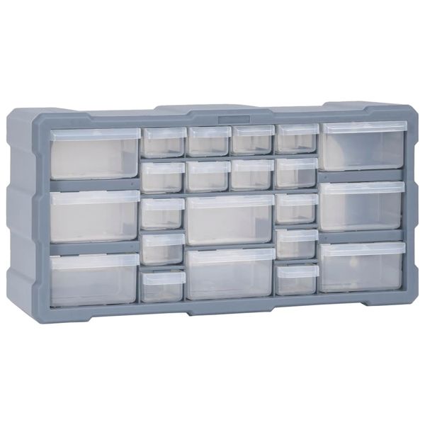vidaXL Organizér s 22 zásuvkami 49x16x25,5 cm