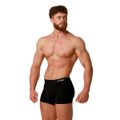 Pánske boxerky Soft 2Pack Black - GymBeam, veľkosť XL, veľkosť oblečenia XL