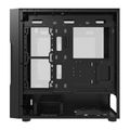 DARKFLASH DK431 Sklenená počítačová skriňa (čierna)
