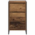 vidaXL Servírovacia skriňa Staré drevo 42 x 36 x 75.5 cm